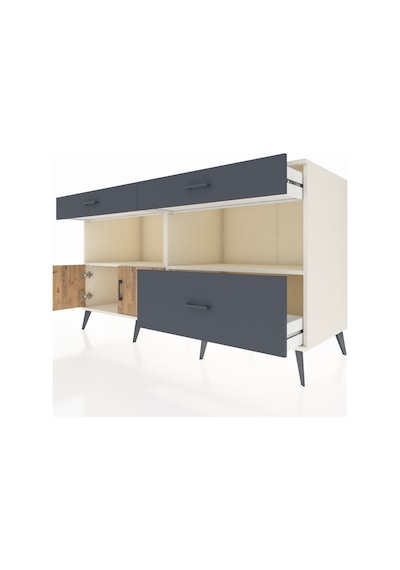Kronos Konsol 2 Raflı 3 Çekmeceli 2 Kapaklı 176x59x99 Aytaşı-çam/ Aytaşı-çam/antrasit Kronos Konsol 2 Raflı 3 Çekmeceli 2 Kapaklı 176x59x99 Aytaşı-çam/ Aytaşı-çam/antrasit