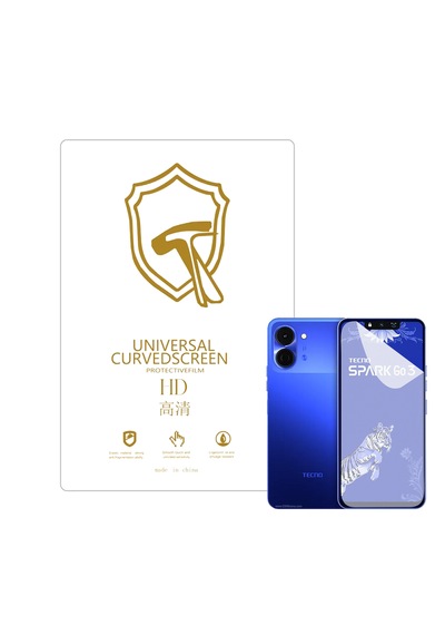 Microcase Tecno Spark Go 3 İle Uyumlu Full Tpu Nano Ön Ekran Koruma Filmi - Ekm101