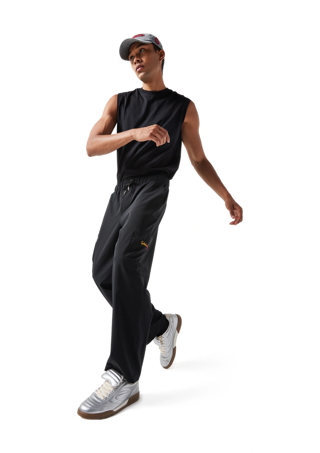 Gsstore X Midground Erkek Jogger Pantolon E251208 Siyah