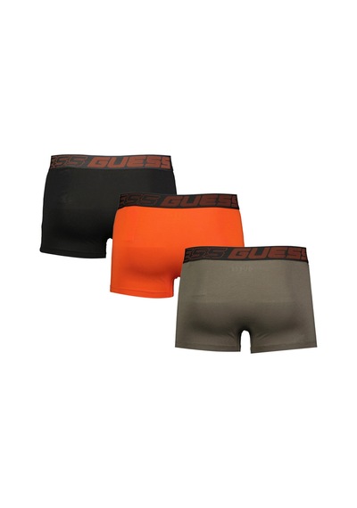 Guess Erkek 3'lü Boxer U5rg03.syh Siyah