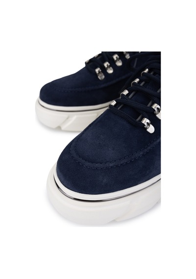 Tamer Tanca Erkek Lacivert Süet Sneakers & Spor Ayakkabı 381 23170 Erk Ayk Y26 Lacı Suet