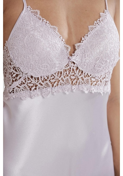 Pierre Cardin 6955 Kadın Saten Altılı Set - Viola Viola