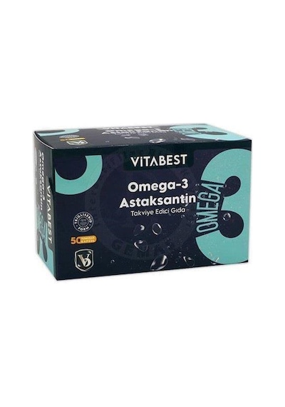 Omega 3 Astaksantin 50 Kapsül