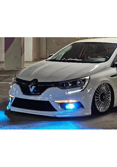 Renault Megane 4 ön Tampon Eki Makyajsız Kasa Uyumlu - Boyasız - Bodykit Store