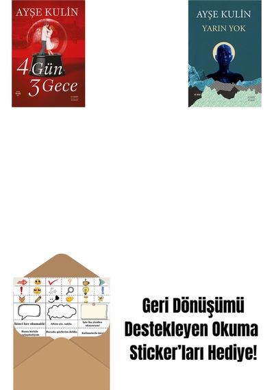 4 Gün 3 Gece + Yarın Yok + Okuma Sticker'ları