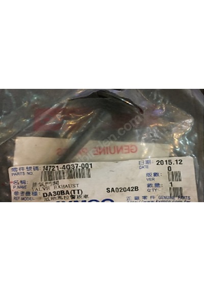 Kymco Mxu 150 Egzost Sübabı 14721-4G37-001