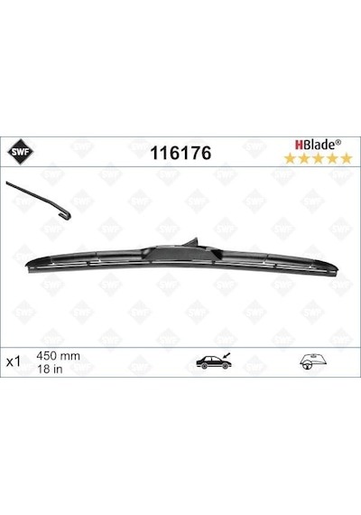 Sılecek - 497 - Supurgesı On Sag 450mm Mercedes X-class 470 - Csmo-tex - 17 Swf