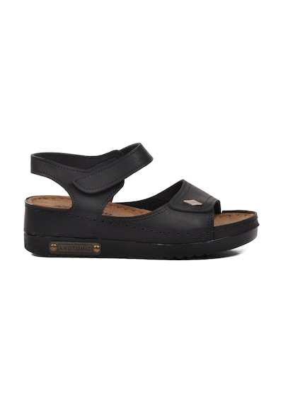 Ayakmod 07-109rr Siyah Kadın Sandalet 001