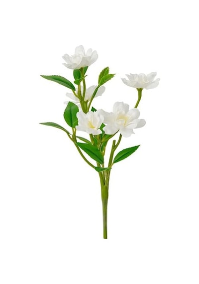 Ikea Smycka Yapay Çiçek, Beyaz, 21 Cm, Armut Çiçeği