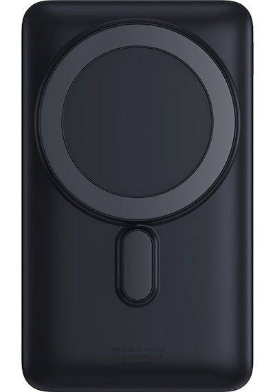 Baseus MgSafe Overseas 20W 10.000 mAh Stant Özellikli Kablosuz Şarjlı Powerbank Mavi
