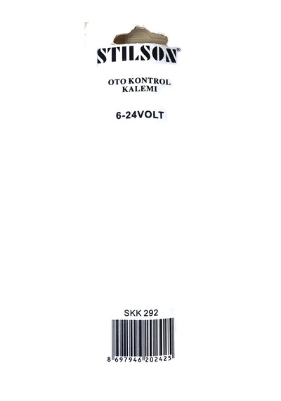 Stilson Araç Oto Elektrik Kontrol Kalemi 6 24 Volt Dövme Uçlu