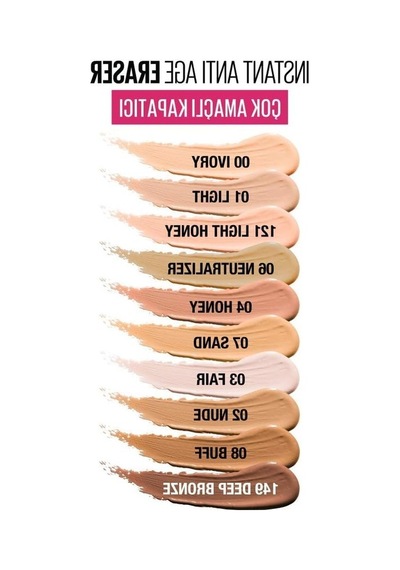 Maybelline New York Instant Anti Age Eraser Kapatıcı 03 Fair & Mini Tattoo Liner Gel Pencil Makyaj Seti 00