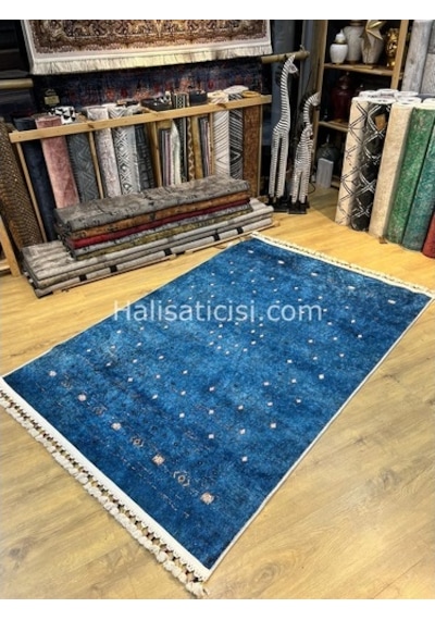Salerno Çamaşır Makinesinde Yıkanabilir Kilim Halı Hs1003 Çok Renkli