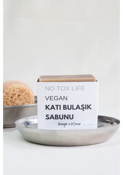 Doğal Mutfak Seti 11,5 Cm Çelik Sabunluk & Sandal Ağacı Yağlı Katı Bulaşık Sabunu 200 Gr - 695922208 Diğer