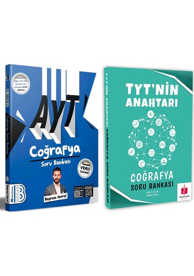 2025 Tyt'nin Anahtarı Coğrafya Soru Bankası Ve Benim Hocam Ayt Coğrafya Soru Bankası