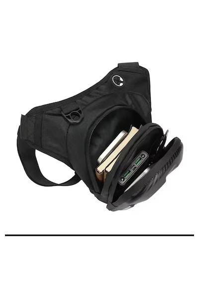 Yng 22cm Kabuk Su Geçirmez Bel Bacak Omuz Scooter Bisiklet Motorcu Bacak Ve Çapraz Çanta Diğer