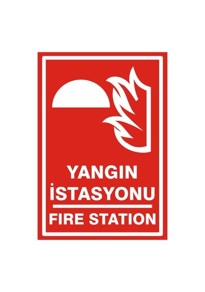 Yangın Istasyonu / Fire Station Levhası