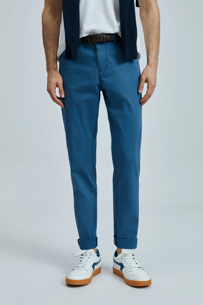 Lufian Helt Spor 5 Cep Erkek Pantolon Slim Fit Mürekkep Lacivert Mürekkep Lacivert 111190347100290 Mürekkep Lacivert