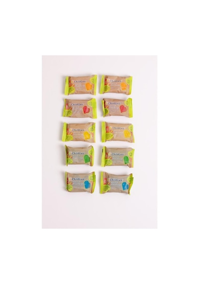 Childgen Doğal Oyun Hamuru -10'lu Minipack - 10x50gr Çok Renkli