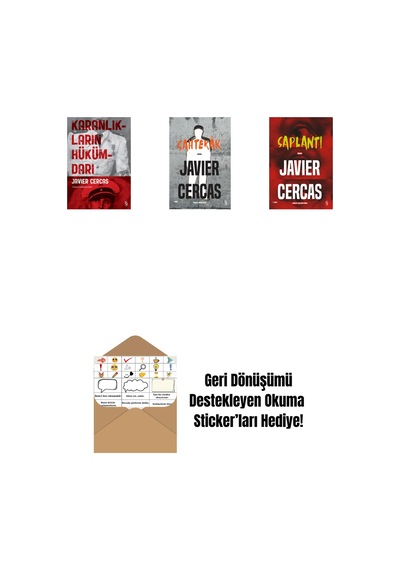 Karanlıkların Hükümdarı + Sahtekâr + Saplantı + Okuma Sticker'ları