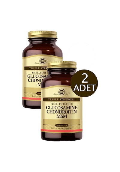 Solgar Glucosamine Chondroitin Msm 2 x 60 Tablet