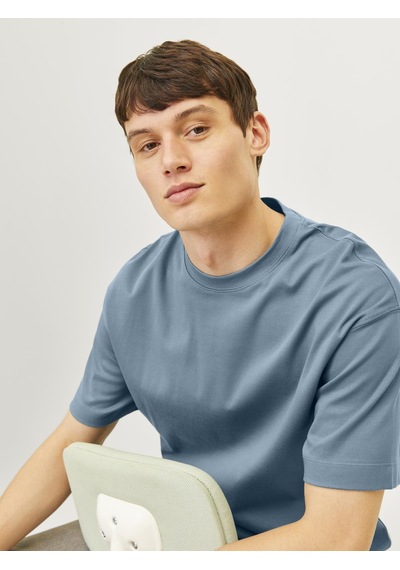 Jack & Jones Jjeurban Edge Tee Ss O-neck Noos Blue BLUE