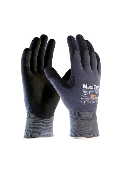 Atg Maxicut Ultra 52-3755 With Ad-apt Yüksek Kesilme Dirençli En İnce İş Eldiveni Mavi
