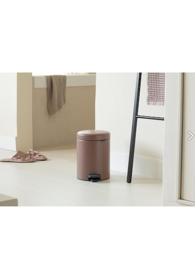 Brabantia Çöp Kutusu 5 Litre Newicon Pedallı Satin Taupe 233982 Diğer