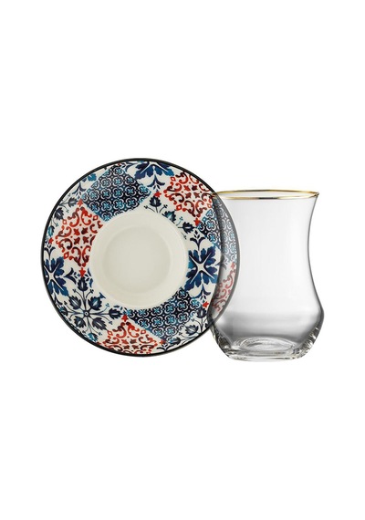 Sandro Moreno 1898 Lizbon 12 Parça 6 Kişilik Çay Seti 150 Ml Çok Renkli