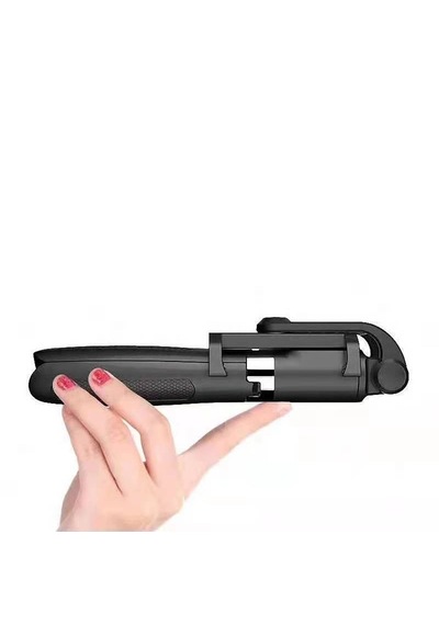 N09 Telefonlar İçin Kablosuz Bluetooth Selfie Çubuğu 90 Cm-al4640