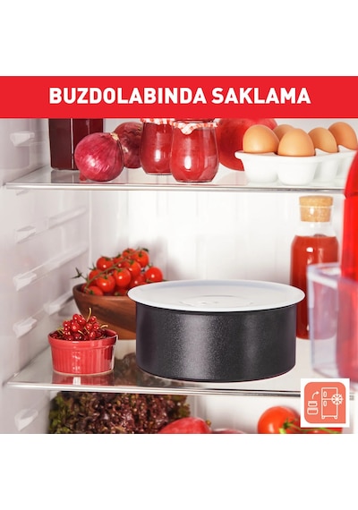 Tefal Titanyum Ingenio Unlimited 6x Büyük Set 13 Parça Siyah