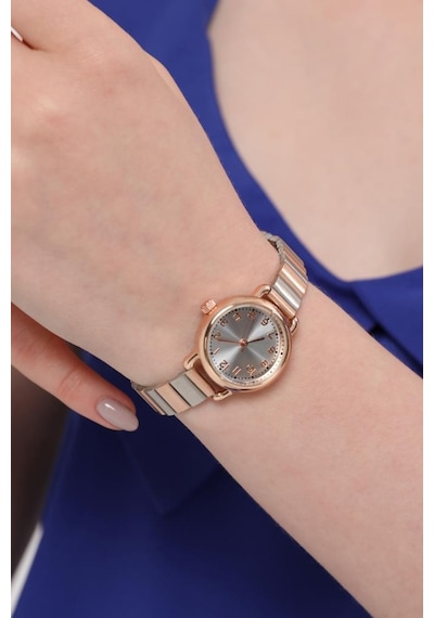 Demeter Gümüş Kadran Rose-gümüş Kordon Kadın Kol Saati Rose Gold