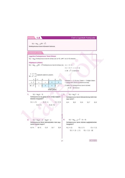 Yeni Müf. Karekök Yayınları 12.sınıf Matematik Konu Anlatımlı