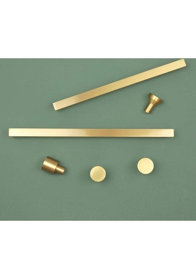 Shopsorkimya Elsa Mat Gold - Altın - Sarı Kulp Altın