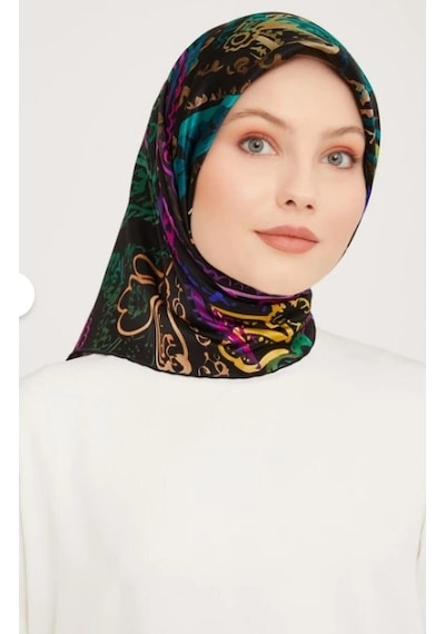 Armine Nostalji Sura İpek Eşarp 23ka9037d03 35 Çok Renkli