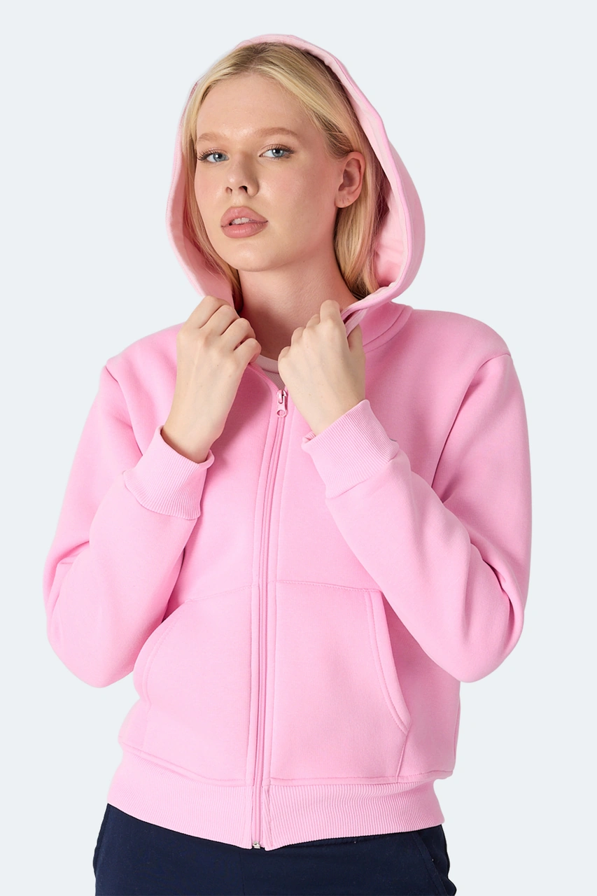 Slazenger Mılıo I Kadın Pembe Sweatshirt Pembe