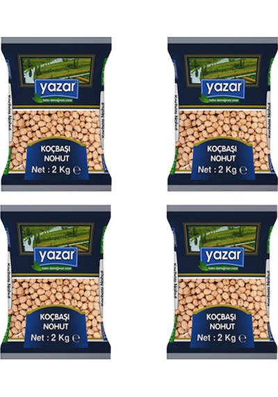 Yazar Koçbaşı Nohut 4 x 2 KG
