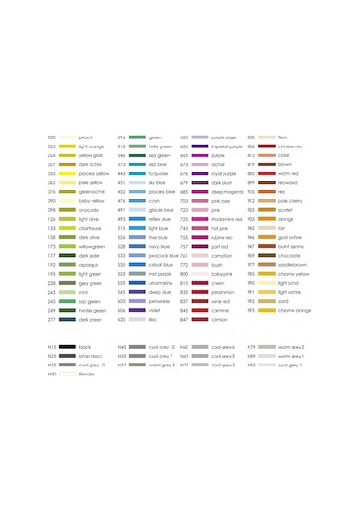 Tombow Grafik Firça Uçlu Kalem Cool Gray 12 N35