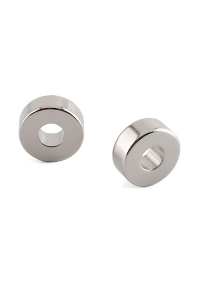 Ø15x5x5 mm - Delikli Güçlü Neodyum Mıknatıs (5 Adet Set)