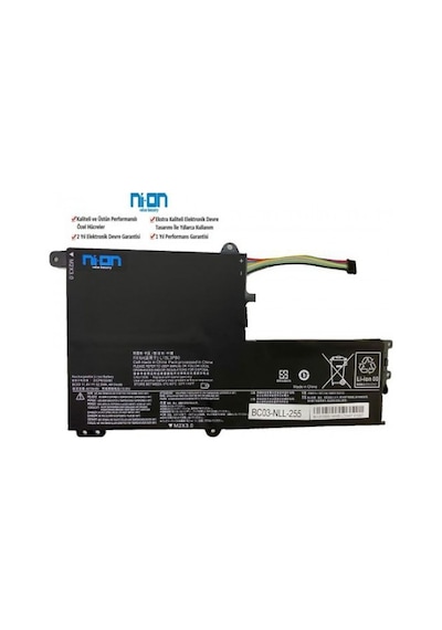Nion Lenovo Flex 4-1580 80ve ,lenovo Flex 4-1580 80ve000qus Uyumlu Dizüstü Bilgisayar Batarya Pil