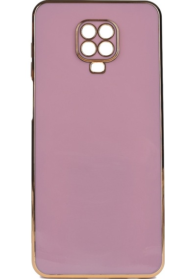 Xiaomi Redmi Note 9S Parlak Kenarli Bark Silikon Kilif 547681006