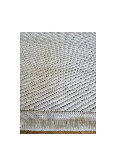 Badelya Home Lara 02 Krem Sisal İskandinav Extra Yumuşak Özel Kesim Kolay Temizlenen Salon Koridor Halısı 02-krem