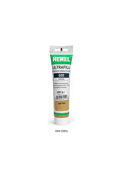 Hemel Ultrafill Interior 500 Ahşap Tamir Ve Dolgu Macunu Oak 505 200 G