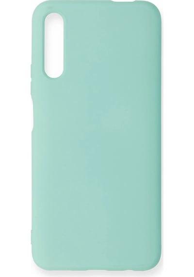 Newface Huawei P Smart Pro / Y9s Kılıf Nano İçi Kadife Silikon Glblseme - 8 - Turkuaz