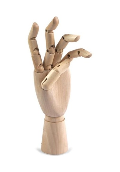 Südor Ahşap Erkek Sağ Model El 25Cm