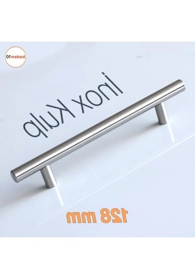 10 Adet İnox Metal Kulp - 128 Mm