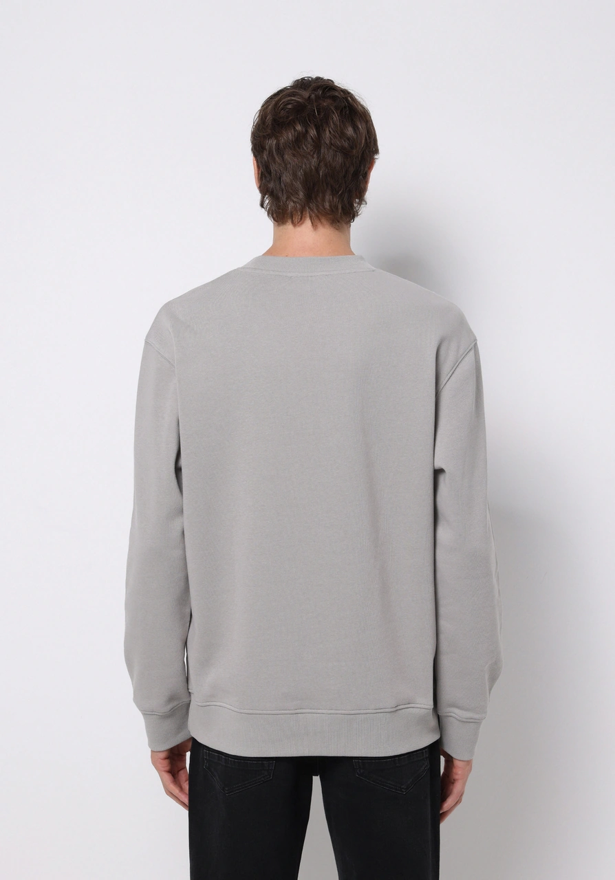 Colin's Colins Comfort Fit Erkek Gri Sweatshirt Cl1075711 Q1.v2 Lgr Açık Gri
