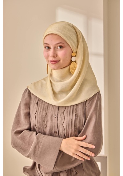 Silk Home Shiny Eşarp 75012-01 Butter Yellow