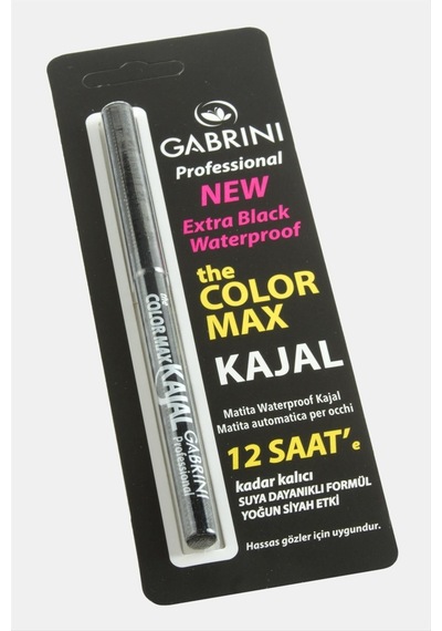 Zenviac456 Gabrini Kajal Göz Kalemi Zenviac45678 Siyah