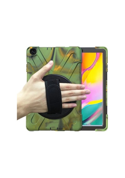 Samsung Galaxy Uyumlu   T510 Tab A 10.1 Kılıf Amazing Tablet Kapak - Kamuflaj